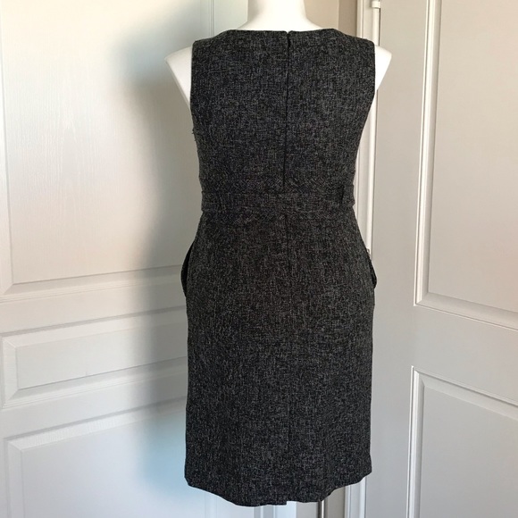 BANANA REPUBLIC BLACK & WHITE TWEED DRESS - Picture 4 of 7
